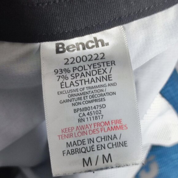 Bench board shorts men's size M blue with stripes pattern - Picture 6 of 11